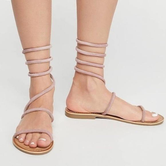 FREE PEOPLE Havana Wraparound Gladiator Sandals